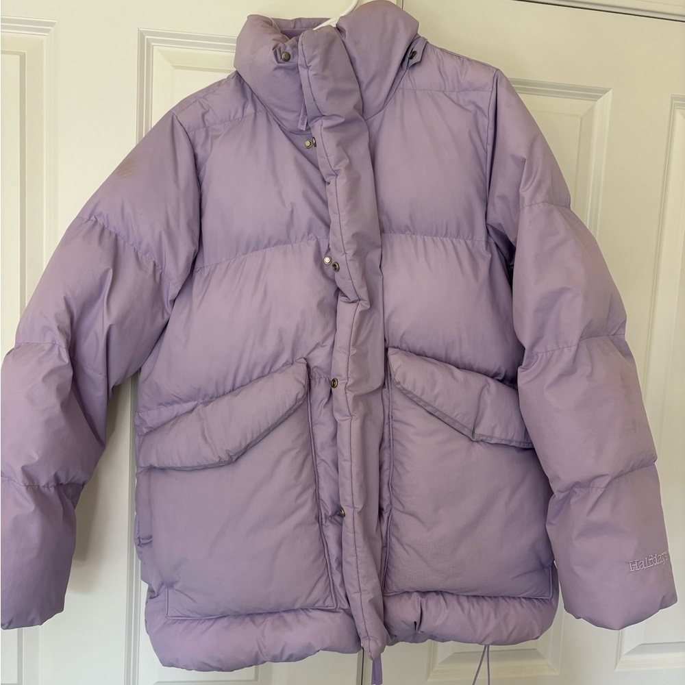 Halfdays women’s wheeler parka / lavender - size s